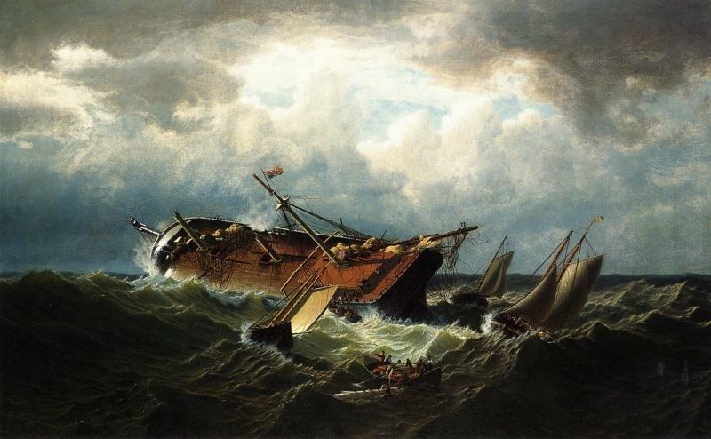 William Bradford Shipwreck off Nantucket